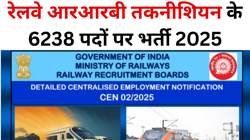 Railway RRB Technician Recruitment 2025