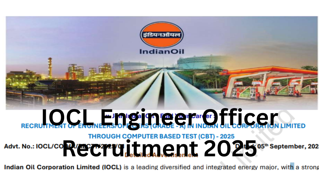 IOCL Engineer Officer Recruitment 2025
