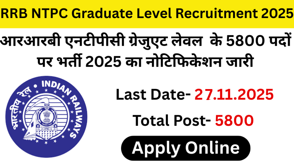 RRB NTPC Graduate Level Recruitment 2025 1